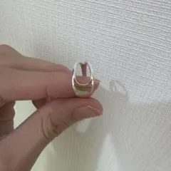 シルバーオープンデザインリング