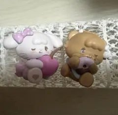 mikkoキャミー＆ラテ　ミニフィギュア 2種セット　カプセルトイ