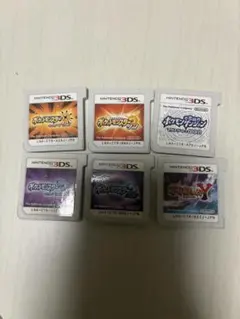 ポケットモンスター 3DSソフト 6本セット
