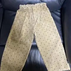 b-ROOM ドット柄パンツ 100cm