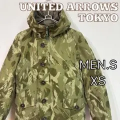 【 UNITED ARROWS TOKYO】美品　リーフデザインダウンジャケット