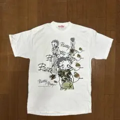 限定 人気 MIRROR9 BETTY BOOP 半袖 Tシャツ プリント 白 - メルカリ