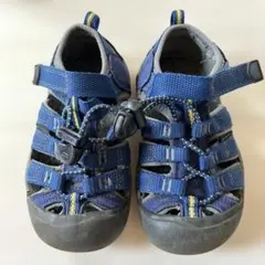 KEEN ネイビー サンダル ベルクロ