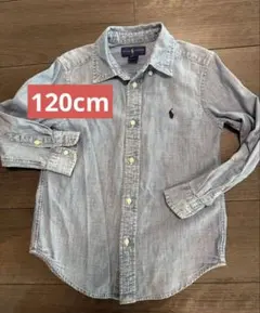 RALPH LAUREN デニム 長袖シャツ 120cm