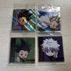 ハンターハンター　シール　ステッカー　ウエハース6 ゴン　キルア　シークレット