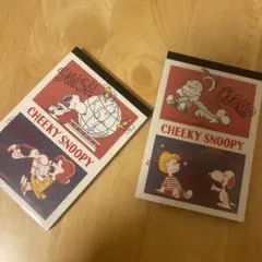 SALE✨️レア✨スヌーピー ミニメモ おまけ付き