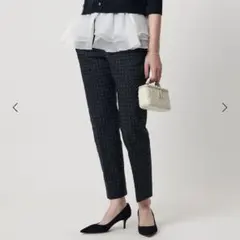 UNITED ARROWS ダイヤ ドット スリムパンツ Sサイズ　36