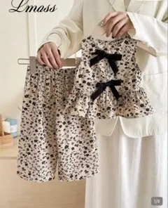 SHEIN Lmass ベビー セットアップ 花柄 12M〜18M