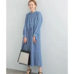 『UR TECH WORKLUXE』　デニムワンピース　アーバンリサーチ ロッソ