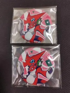 ポケモン 宝石ホログラム缶バッジ 中国限定 ロコン 2個 - メルカリ