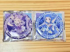 キミとアイドルプリキュア♪展 缶バッジ ウインク キュンキュン サイン入り