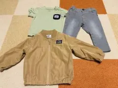 Lee ベビー服 3点セット（ジャケット・Tシャツ・パンツ）