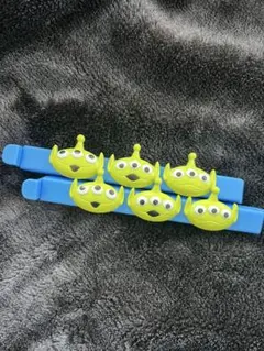 【ラスト】トイストーリー エイリアン 保存クリップ 2個セット