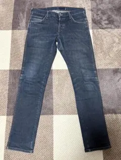 H&M ダークブルースリムフィットデニム