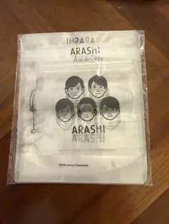 嵐 展覧会 ジッパーバッグとクリアファイル