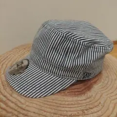 NEW ERA ワークキャップ ヒッコリーストライプ