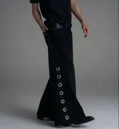 jent louis Eyelet Baggy Denim pants - メルカリ