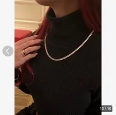 超お買い得　テニスネックレス　レディース　激カワ