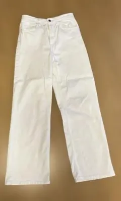 H&M ホワイト　ワイド　レック　デニム　EUR170