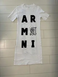 Armani ロゴプリント ロングTシャツ 半袖のサムネイル