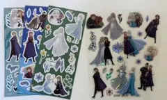 アナと雪の女王 シールセット（立体・ホログラム・紙）