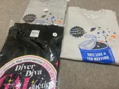 【新品未使用】虹ケ咲学園スクールアイドル同好会Tシャツ3枚セット　Sサイズ