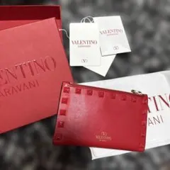 VALETINO バレンティノ　二つ折り　ロックスタッズ　ウォレット　財布のサムネイル