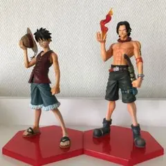 【即購入可!!/箱無し】ワンピースフィギュアセット ルフィ エース