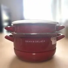 新品未使用 DEAN & DELUCA キャセロール 限定 レッドのサムネイル