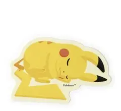 ポケモンスリープ　ダイカットステッカー　ピカチュウ