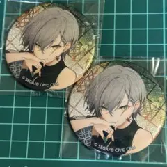 日野森志歩 プロセカ グリッター缶バッジ　グリ缶 38C セット