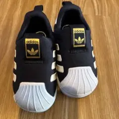 adidas SUPERSTAR スリッポン 黒/白