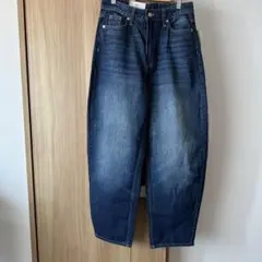 新品未使用 H&M バレルデニム 34