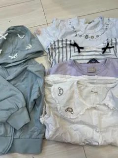 キッズ服 トップスセット 5着　120 シナモン