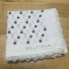 CLATHAS 花柄レースハンカチのサムネイル