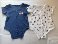 【美品】ベビー肌着 半袖ロンパース 60サイズ