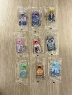 snowman お守りキーホルダー　9人分