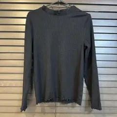 【美品】GLOBAL WORK ブラック長袖Tシャツ M