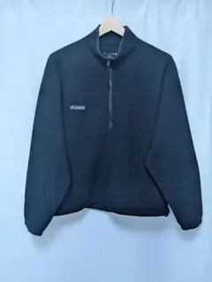 Columbia フリースジャケット ハーフジップ ブラック M