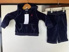 ラルフローレン　RalphLauren POLO セットアップ　パーカー　ベロア