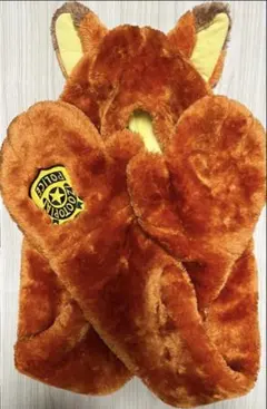 ディズニー ズートピア ニックマフラーキャップ
