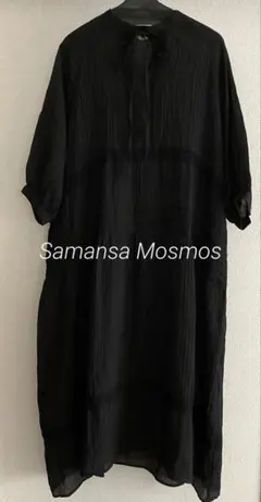 Samansa Mos2 サマンサモスモス レース切替ワンピース