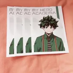 ヒロアカ CAMERA カメラ ポストカード 緑谷出久 4枚