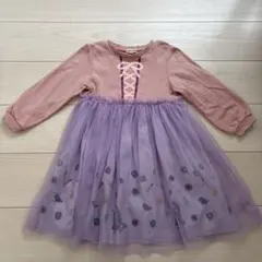 SHOO・LA・RU ラプンツェル　長袖ワンピース 110cm