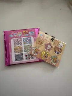 おはじきシールフレーク風キーホルダー 全6種