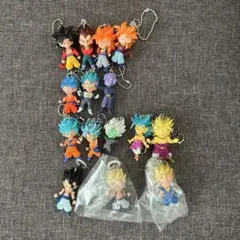 ドラゴンボール孫悟空、ベジータ等キーホルダーセット
