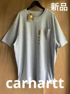 新品 carhartt カーハート　Tシャツ　グレー　Lのサムネイル