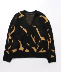 many men many mind 　メンズカーディガン　トライバルカモ柄