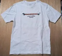 graniph グラニフ ナガスギルイヌ x 森永 小枝 コラボ Tシャツ[S]