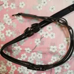 黒　ブラック　ベルト　レディース【ほぼ未使用】